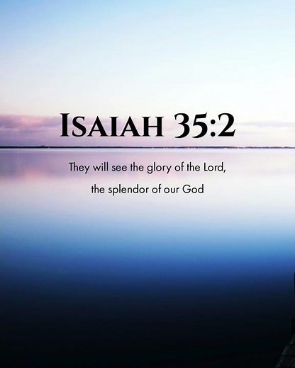 Isaiah 35:2