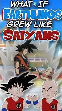 What If Earthlings got stronger like Saiyans? #shorts #dragonball