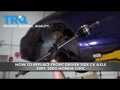 How to Replace CV Axle 2001-2005 Honda Civic