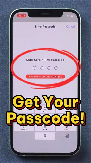 How to Get Your Screen Time Password! #shorts
