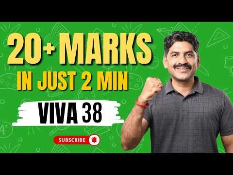 Solve 20+ Questions In Just 2 Minute | Viva 38 | Sahyadri Tutorials | Mahesh Sir#mhtcet2026 #hsc2026