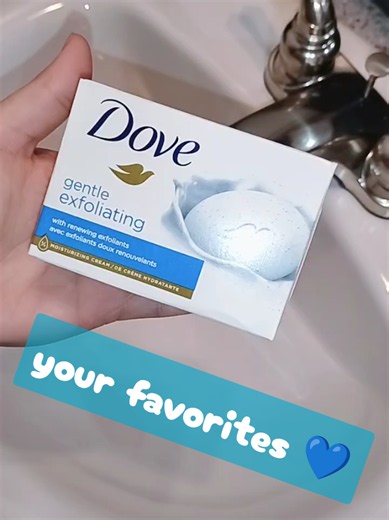 Dove Gentle Exfoliating Soap ASMR — Soft Cleansing & Exfoliation