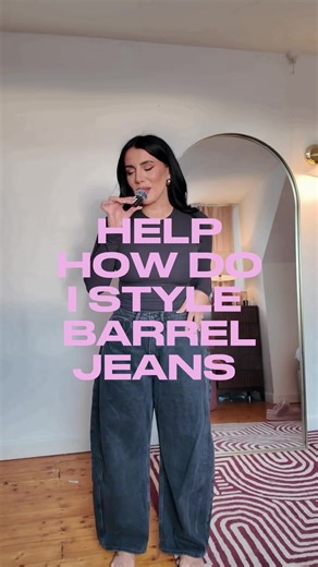 Best Ways to Style Barrel Jeans for Curvy Figures