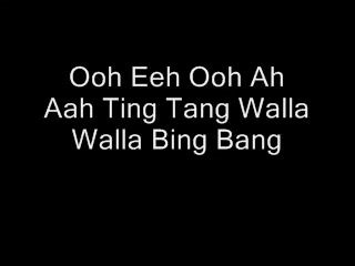 Witch Doctor - Ooh Eeh Ooh Ah Aah Ting Tang Walla Walla Bing