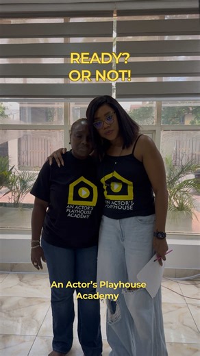 One month into AAPH Academy and things are getting real. Our Level One students have learned the basics, now it’s time to step things up. The real work starts now! #anactorsplayhouse #stelladamasus #actingschoolinlagos #actingschool #filmacademy