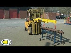 Forklift Extendable Jib - www.forklift-attachments.co.uk