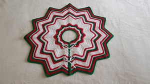 Christmas Tree Skirt Crochet/crochet Tree Skirt - Etsy