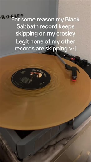 Black Sabbath Record Skipping Issues