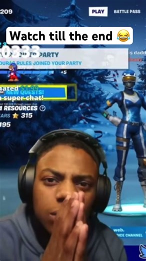 Ishowspeed fortnite stream 😂