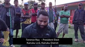 Terence Rau - President Elect for Kairuku LLG, Kairuku District. | NBC Radio Central 95.5fm