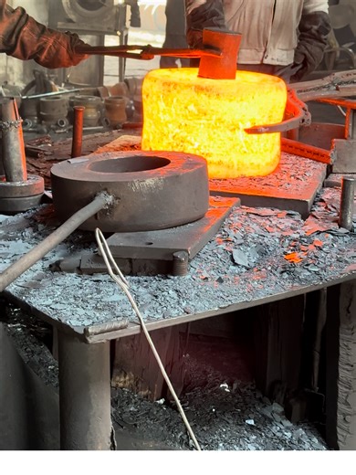 Inside a Global Forge Hub: Industrial Ring Rolling Machine