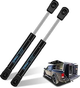 4420 12 Inch 30Lb/133N Gas Struts Shocks for Camper Shell Truck Tool Box Weatherguard Toolbox Lid Leer SnugTop Canopy are Topper Rear Window Gas Spring Lift Support Replacement Parts, Set of 2