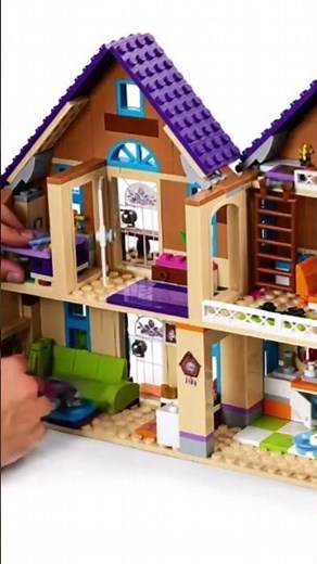 💜 Fun Details & Modular Play! | LEGO Friends Heartlake City House Build & Review