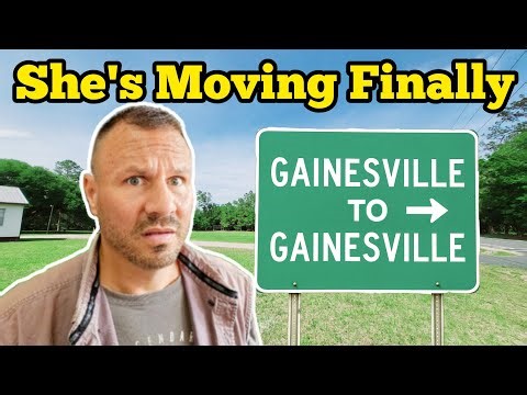 SHE'S MOVING FINALLY