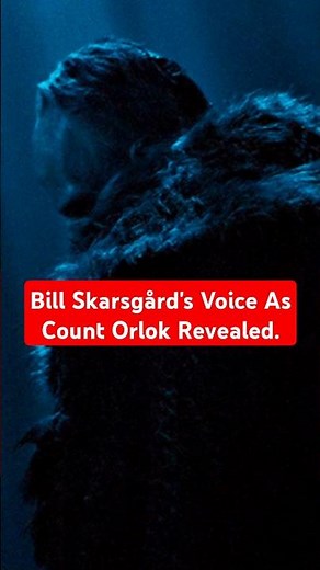 Bill Skarsgård's Voice As Count Orlok Revealed #Nosferatu #CountOrlok #BillSkarsgård
