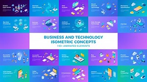 Videohive Business and Technology Isometric Concepts - 29373832 AEdownload.com