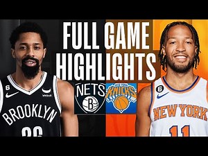 NETS at KNICKS | FULL GAME HIGHLIGHTS | February 13, 2023