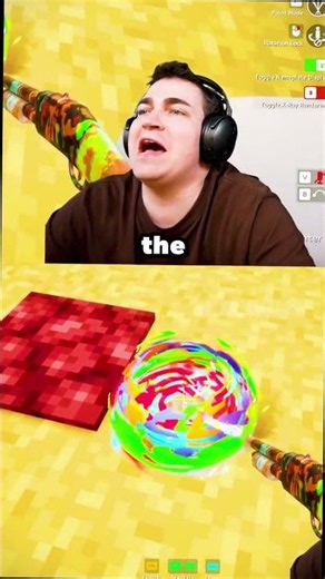 Caylus just broke minecraft on meccha chameleon 💀