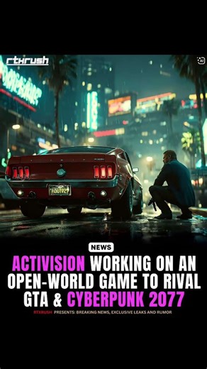 Activision is rumored to be developing a huge open-world RPG known as Project Avalon. #shorts #gta