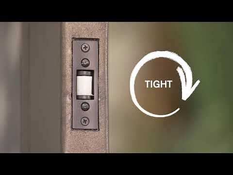 How to Adjust the Roller Catches on Your Iron Door