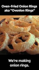 How to Make Oven-Fried Onion Rings aka "Ovenion Rings"