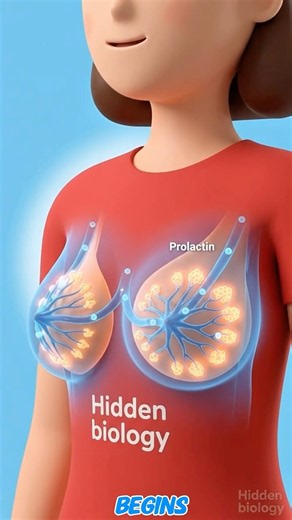 How Does Breast Milk Form After a Baby Is Born? #humanbody # #didyouknow #humanbiology #hiddenbiolog
