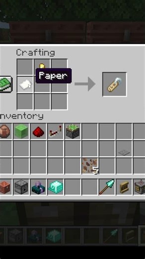 Well name tags are craftable now... #minecraft #funny #meme #nametag #fyp #snapshot #update #spear