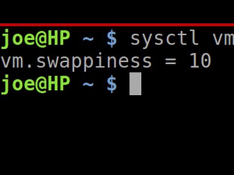 Linux Tip | Adjust Swappiness and Set Write Cache to Improve Perfomance