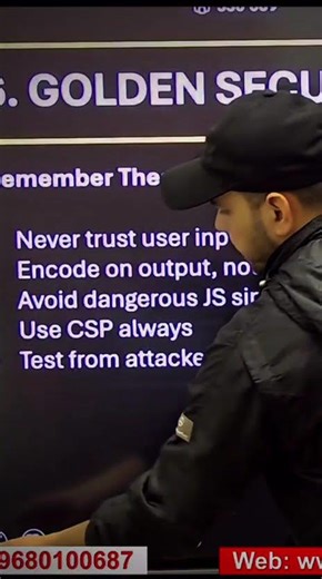 🏆 5 Golden Rules of Web Security You CANNOT Ignore! 🛡️ #shorts