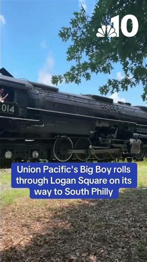 The Big Boy locomotive is on its way to South Philly