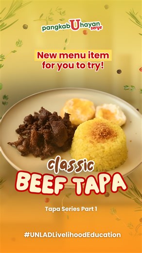 Beef Tapa made simple! 🔥 Learn this easy Beef Tapa recipe na pwedeng pang-ulam, at pwede ring pang-income. 👌 #UNLAD #PangkabuhayanSerye2025 | UNLAD International Inc.