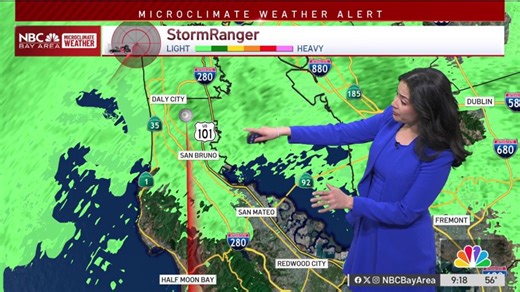 Tracking the Bay Area rain