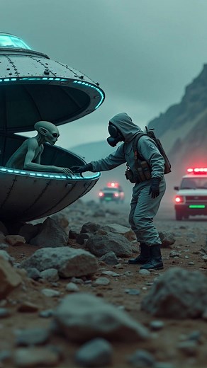 1.3M views · 12K reactions | Scientist helps an alien out of a UFO! If only it knew where he was taking it! #UFO #UFOS #UAP #uaps #Aliens #alien #OVNI #area51 | Ufonomenon | Facebook