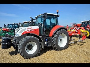STEYR 4120 Multi. On field