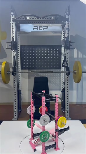 Josh Lee on Instagram: "Building my dream gym, but make it 1:12 scale. 🤏✨ The wait is almost over! The GYMODEL Genesis File series is finally launching on Kickstarter next Tuesday (Jan 20th). 🔥 Early Bird starts at 30% OFF. 🔗 Check the link in bio to get notified first! Which color would you pick? This Pink Edition or the Classic Black? 👇 #gymodel #homegym #miniature #kickstarter #garagegym #repfitness #powerlifting #miniatureart #fingerboard #gymrat"