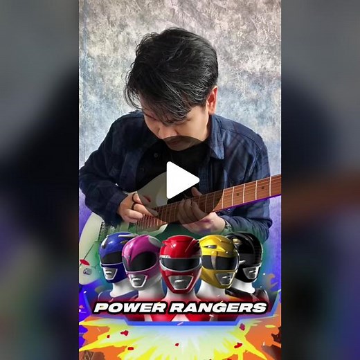 Go Go Power Rangers Guitar Cover