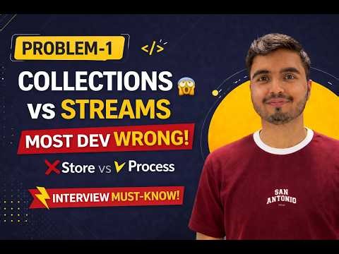 Java Streams vs Collections | Most Developers Get This Wrong 😱