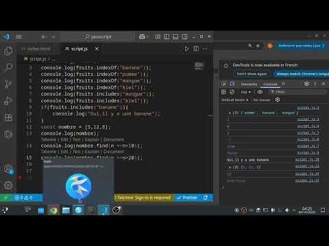 JavaScript : Toutes les fonctions de tableaux (Array) — Guide complet et exemples pratiques Partie5