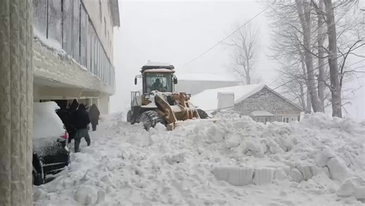 GDA’s snow clearance operation is underway, and heavy machinery has been deployed. #GDA #Galiyat #KPTourism | Galiyat Development Authority, Abbottabad