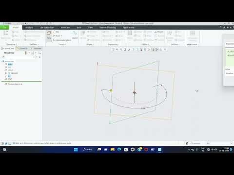 Create Datum Plane at an Angle | Creo Parametric | Full Tutorial