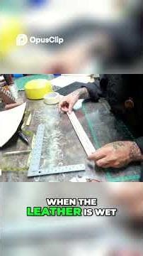 Leather Carving Perfect Drawing Transfer Method!