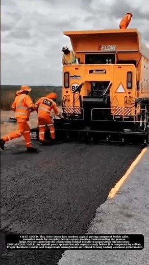 How an Asphalt Paver Creates Smooth, Durable Highways