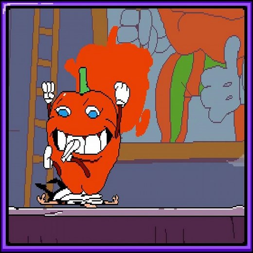 Pizza Tower - Pepperman Strikes! Boss Fight Animation (3/3)