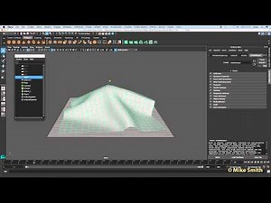 Maya 2016 - nCloth Basics Part 1