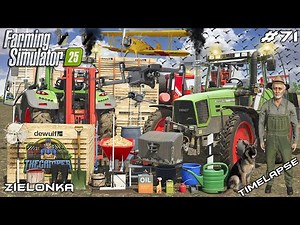 🥕 HARVESTING CARROTS DIRECTLY INTO THE PALLETS W/DEWULF 🚜 | ZIELONKA | Farming Simulator 25 | EP 71