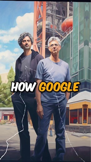 How Google wss Created?!⚡️ They started as a college project! #history #facts #technology #trending