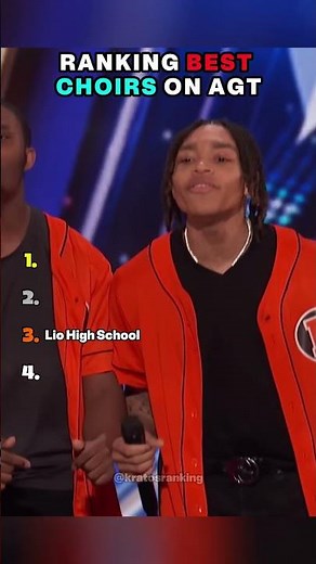 Ranking The Best Choirs On AGT