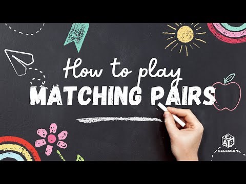 How to play Matching Pairs | ESL Vocabulary Games & Activities