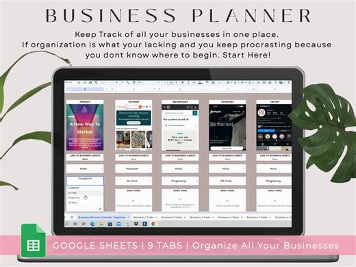 Multi-biz Organizer Business Planner | Business Planner | Multiple Businesses Task Planner | Task Planner | Small Business |business Startup - Etsy