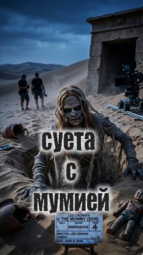 Крутая сцена с коридором в фильме "Мумия(2026)" #ужасы #новинка